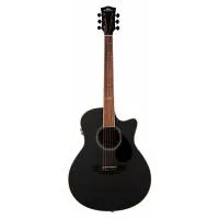 KEPMA A1CE K10 PRO Black Matt Гитара трансакустическая Grand Auditorium, цвет черный матовый