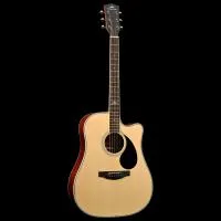 KEPMA D1CE Natural Matt Гитара электроакустическая Dreadnought, цвет натуральный матовый