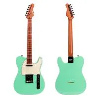 Luxars S-G17-PRO-SG Электрогитара 6 струн, Telecaster, SS, цвет зеленый