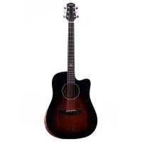 Aion F20 Гитара акустическая 41", Dreadnought с вырезом, цвет табачный берст, глянцевый лак