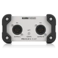 KLARK TEKNIK DI22P Директ-бокс пассивный, стерео