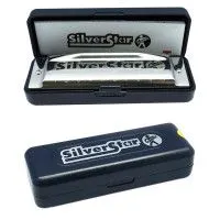Гармошка губная Hohner M50411 Silver Star Bb-major