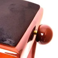 Rin HY-PJ018B-GLOSS-WALNUT Банкетка, темный орех/черный