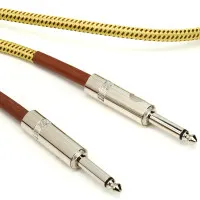 Planet Waves PW-BG-10TW Шнур инструментальный Jack1/4" ⇔ Jack1/4", 3 метра, жёлтый