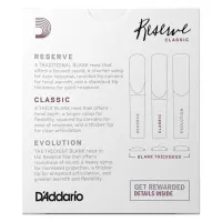 Rico DCT1025 Трости для кларнета Bb, размер 2.5, 10 шт