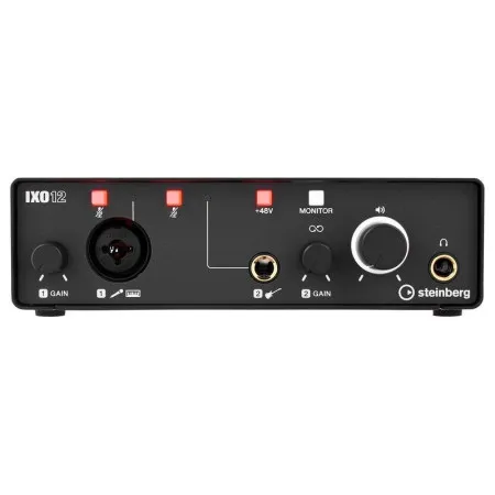 YAMAHA Steinberg IXO12 Black Внешняя звуковая карта USB