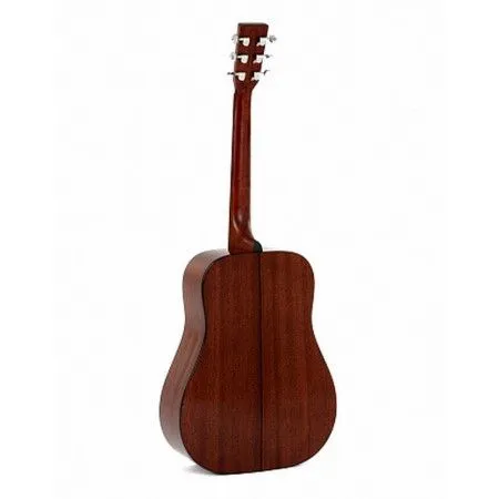 Sigma DM-1ST-BR+ Гитара акустическая, цвет коричневый санбёрст