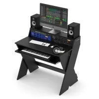 Glorious Sound Desk Compact Black Стол аранжировщика, X-тип, цвет чёрный