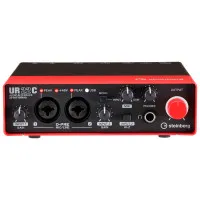 YAMAHA Steinberg UR22C Red Внешняя звуковая карта USB 3.1