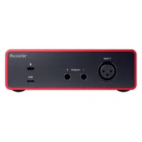 FOCUSRITE Scarlett Solo 4th Gen Звуковая карта USB, 2 входа/2 выхода