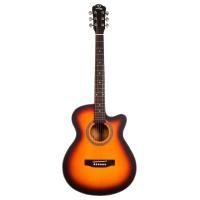 Solista SO-A1 F SB Гитара акустическая 40" Folk, цвет санберст