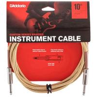 Planet Waves PW-BG-10TW Шнур инструментальный Jack1/4" ⇔ Jack1/4", 3 метра, жёлтый