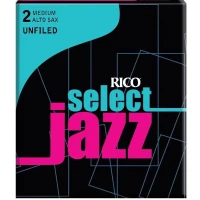 Rico RRS10ASX2M Select Jazz Трости для саксофона альт, размер 2, средние (Medium), 10шт